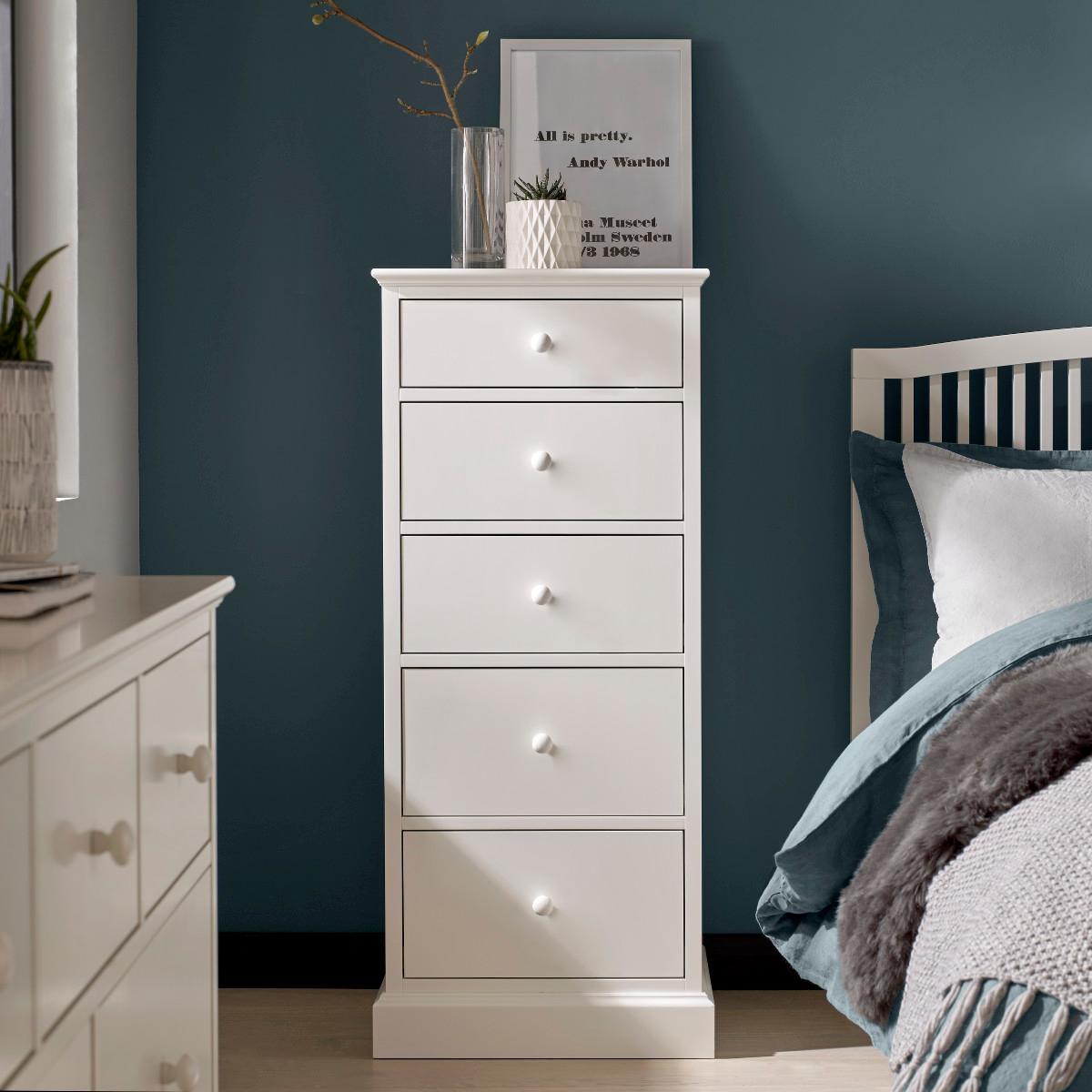 Aoibheann 5 Drawer Tall Chest of Drawers