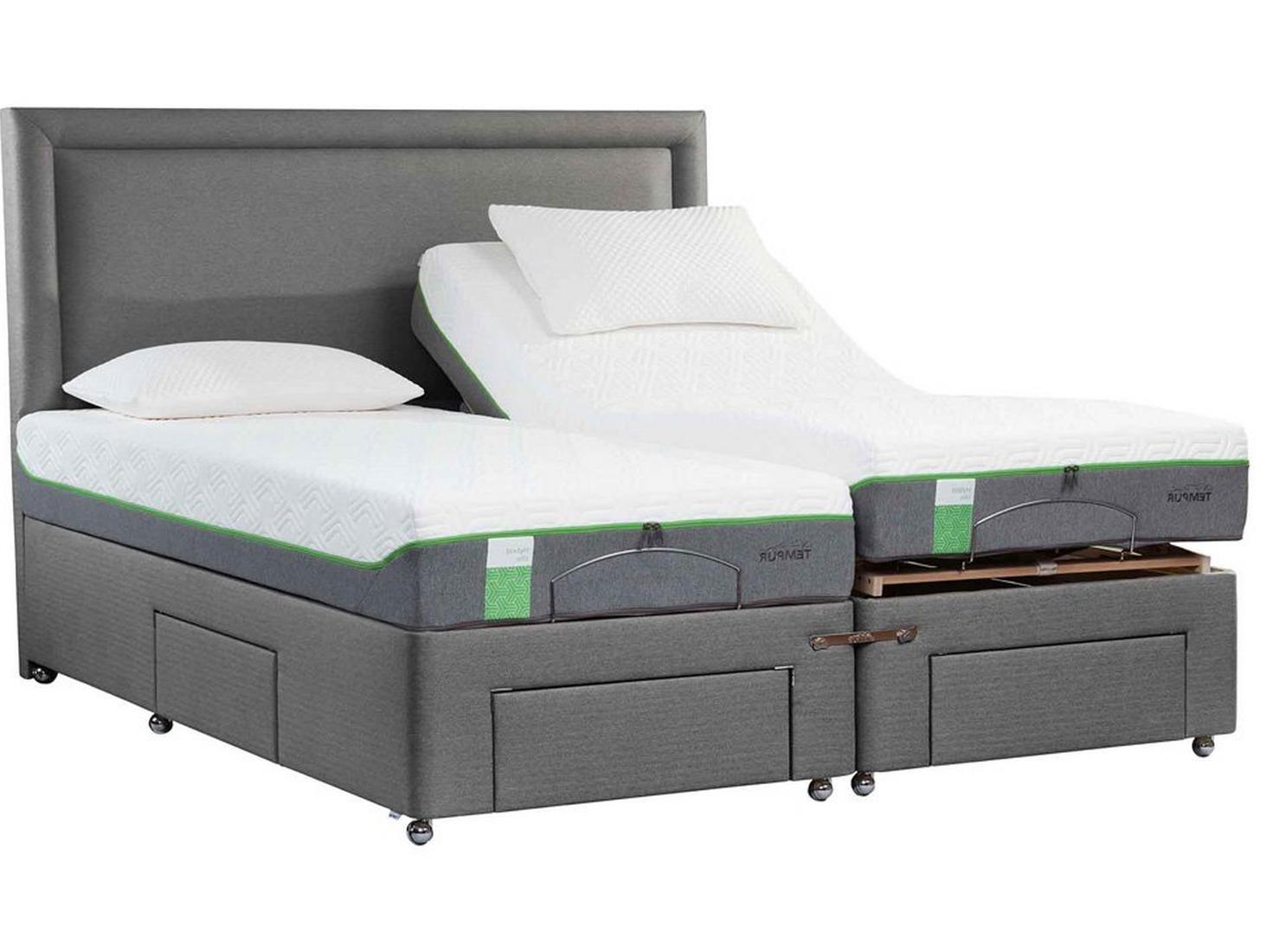 Moulton Adjustable 5ft Mattress and Drawer Divan Set