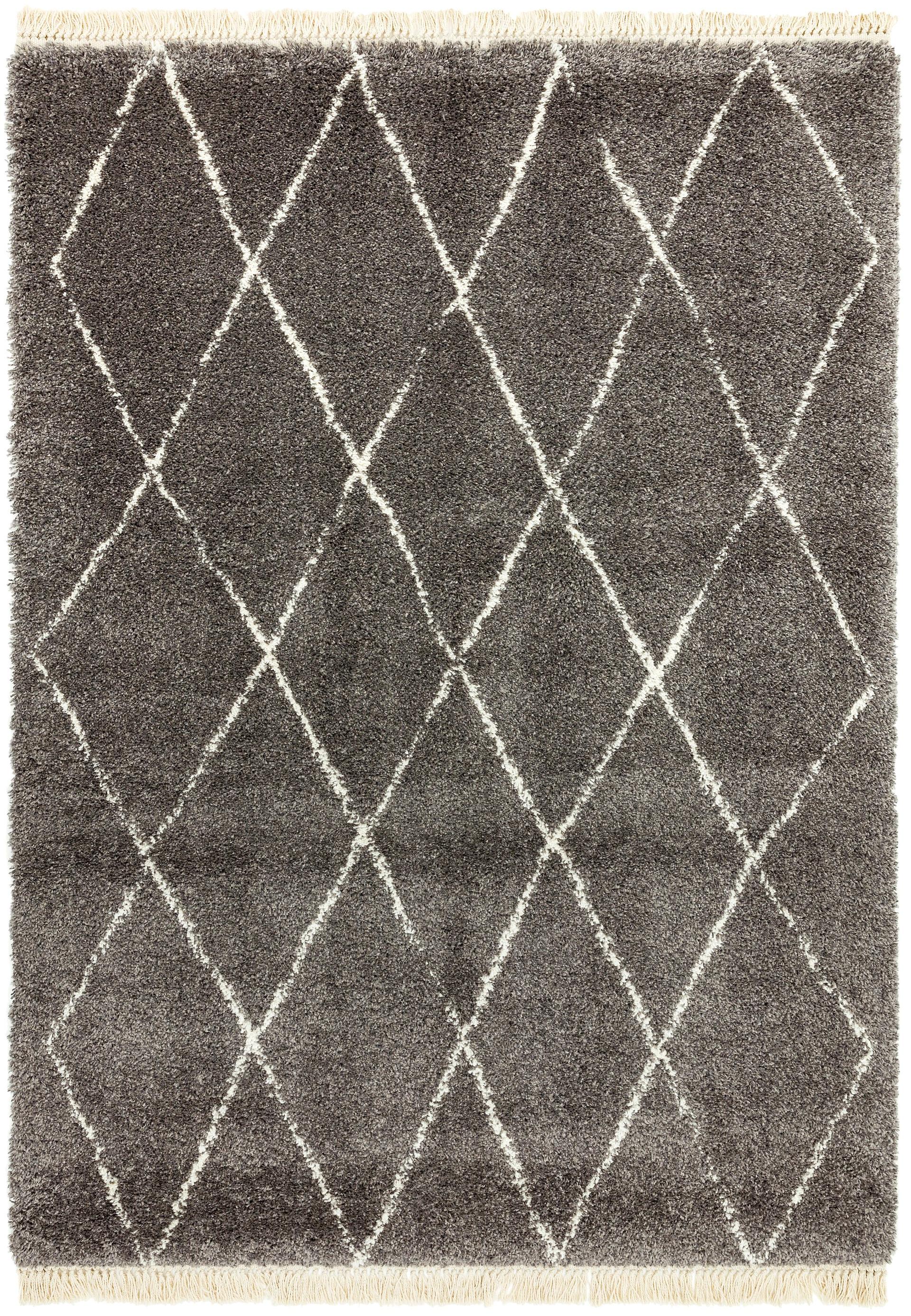 Rocco Rug RC07 GREY DIAMOND