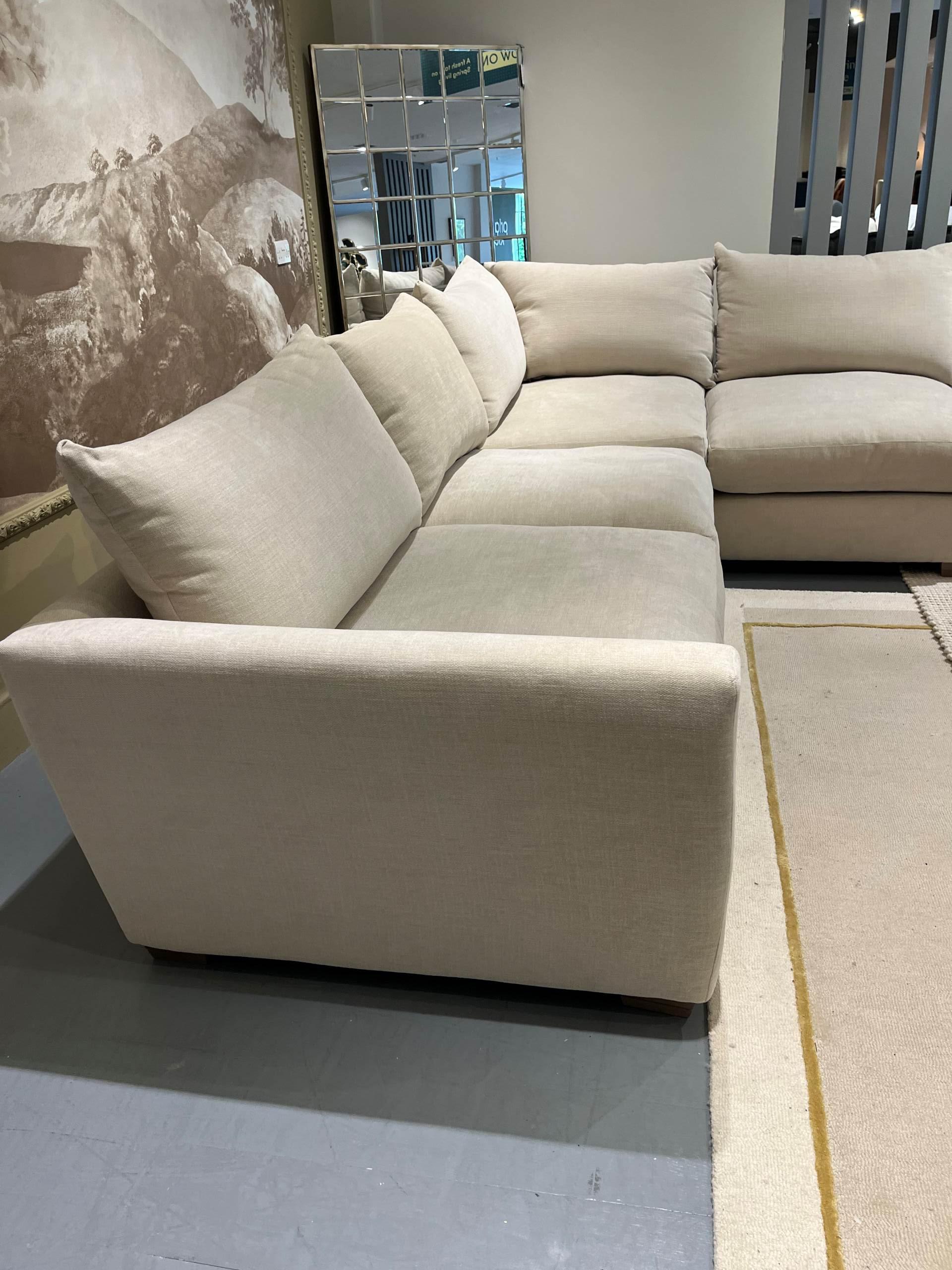 Girona Fabric Corner Sofa - Clearance Limerick
