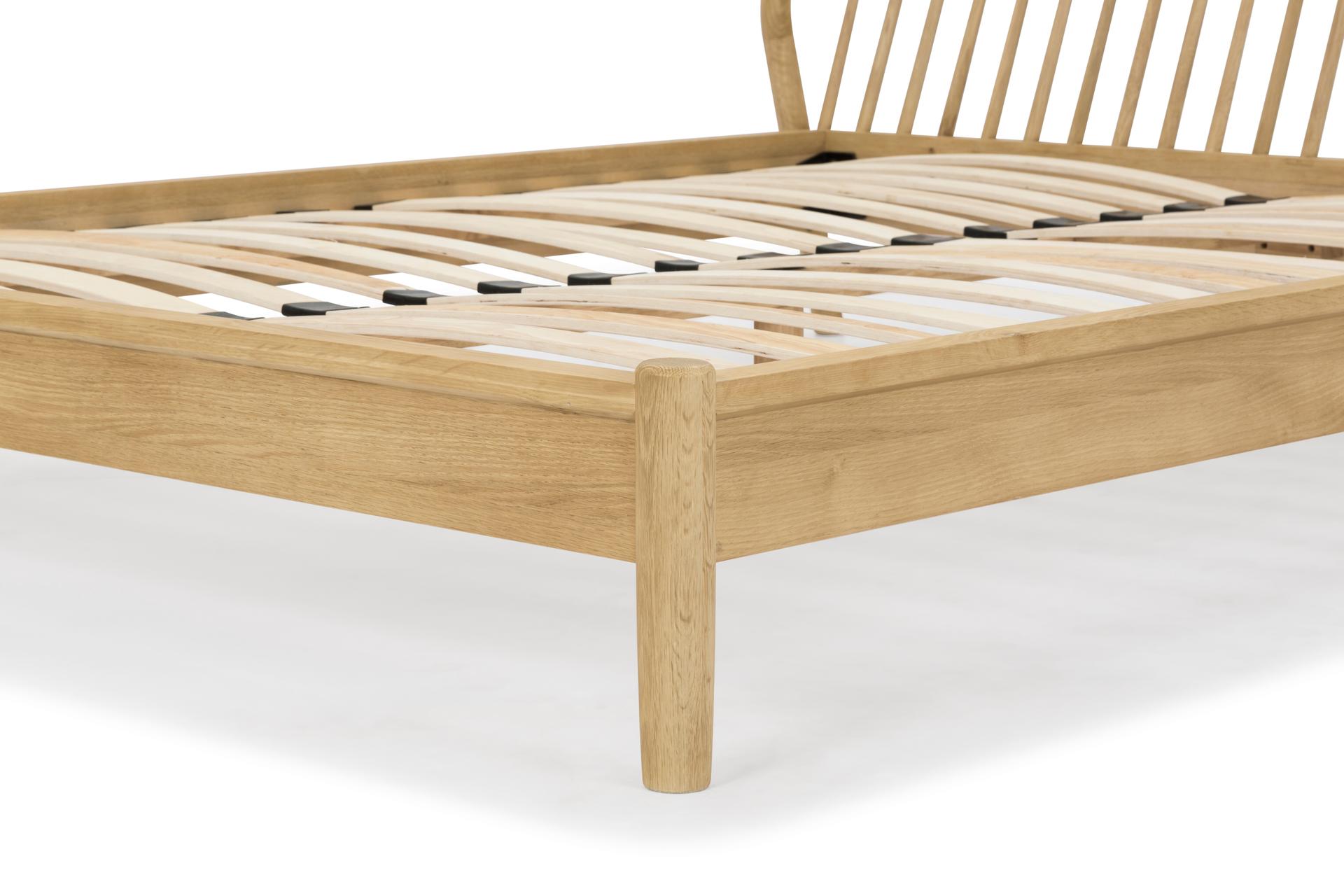 Malmo Natural Oak Bed Frame
