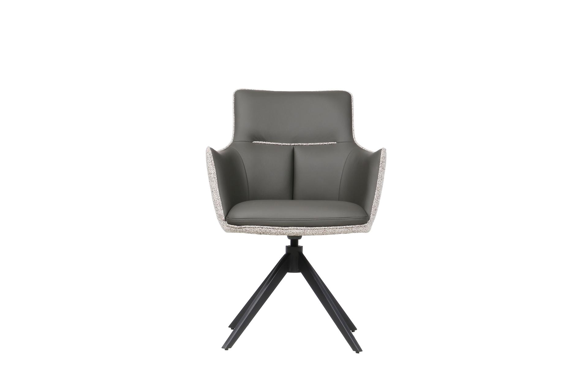 Norah Swivel Chair Dark Grey