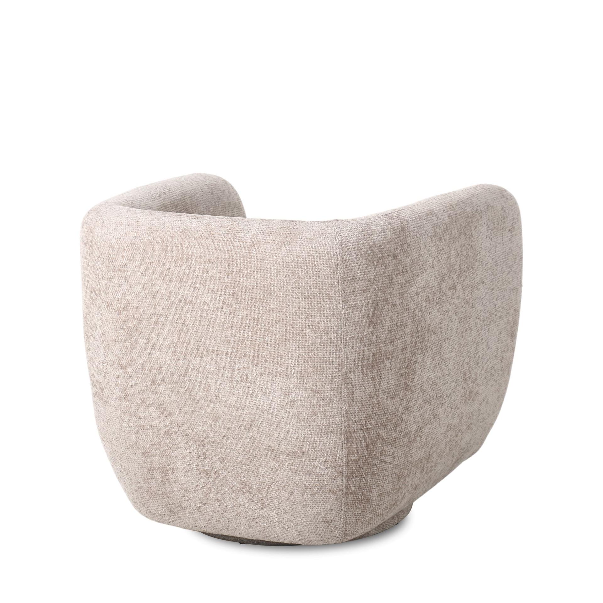 Arken Swivel Chair Beige