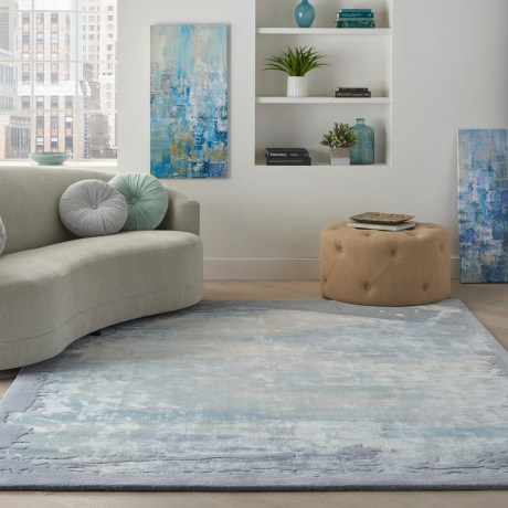 Prismatic Rug PRS19 Seafoam Silver