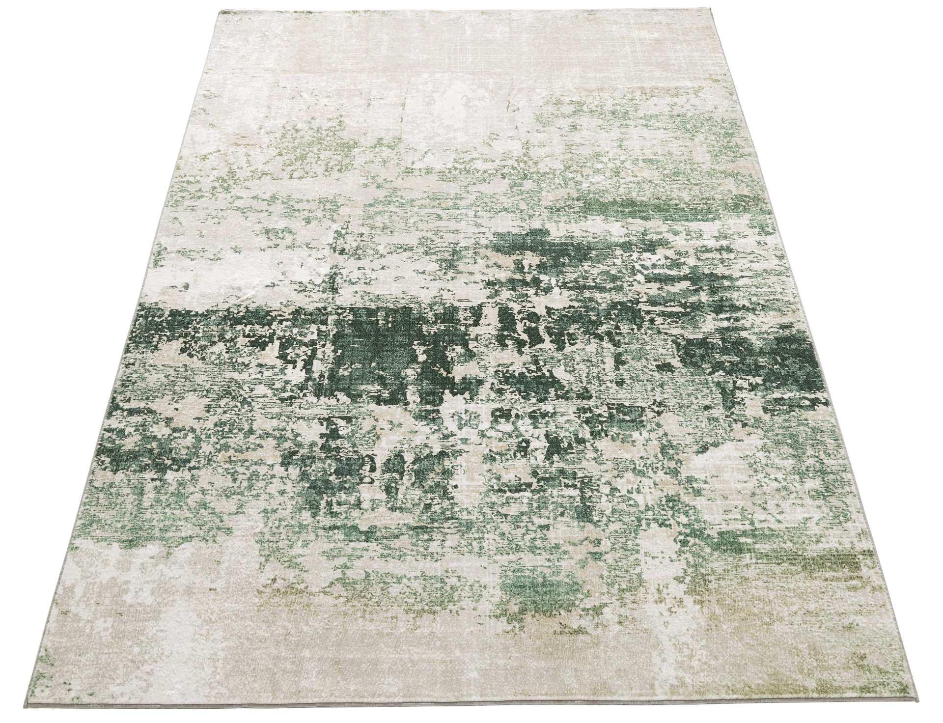 Concept Looms LUX11 Washable Rug Ivory Olive