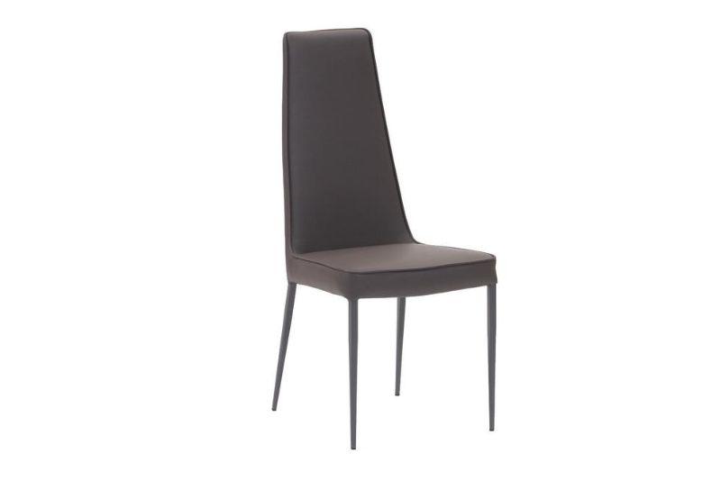 Mara Dining Chair Grey Ecopelle