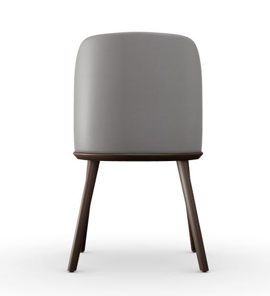 Calligaris Foyer Taupe Leather Chair
