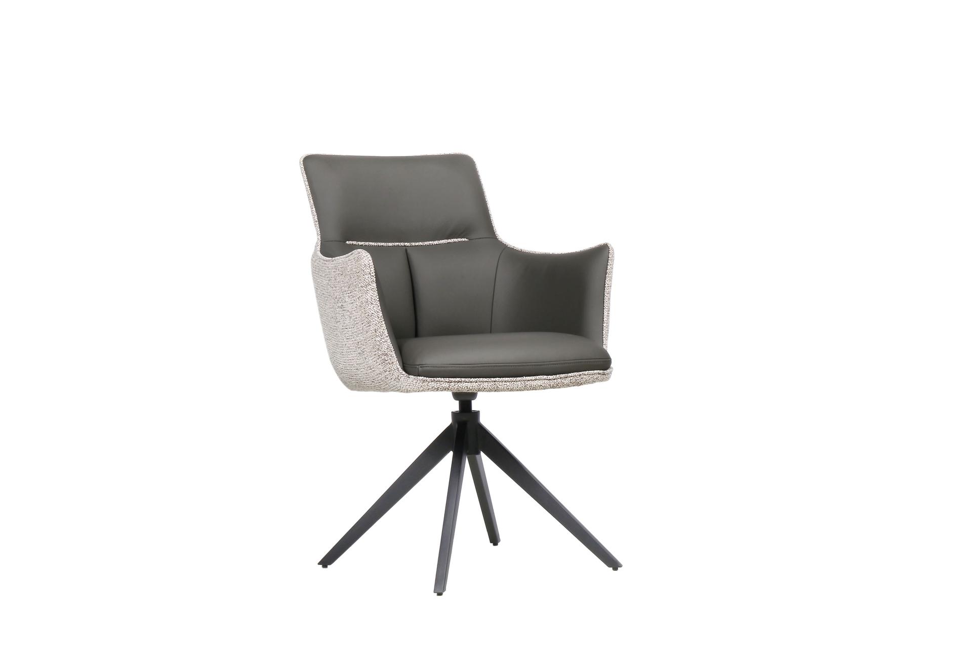 Norah Swivel Chair Dark Grey