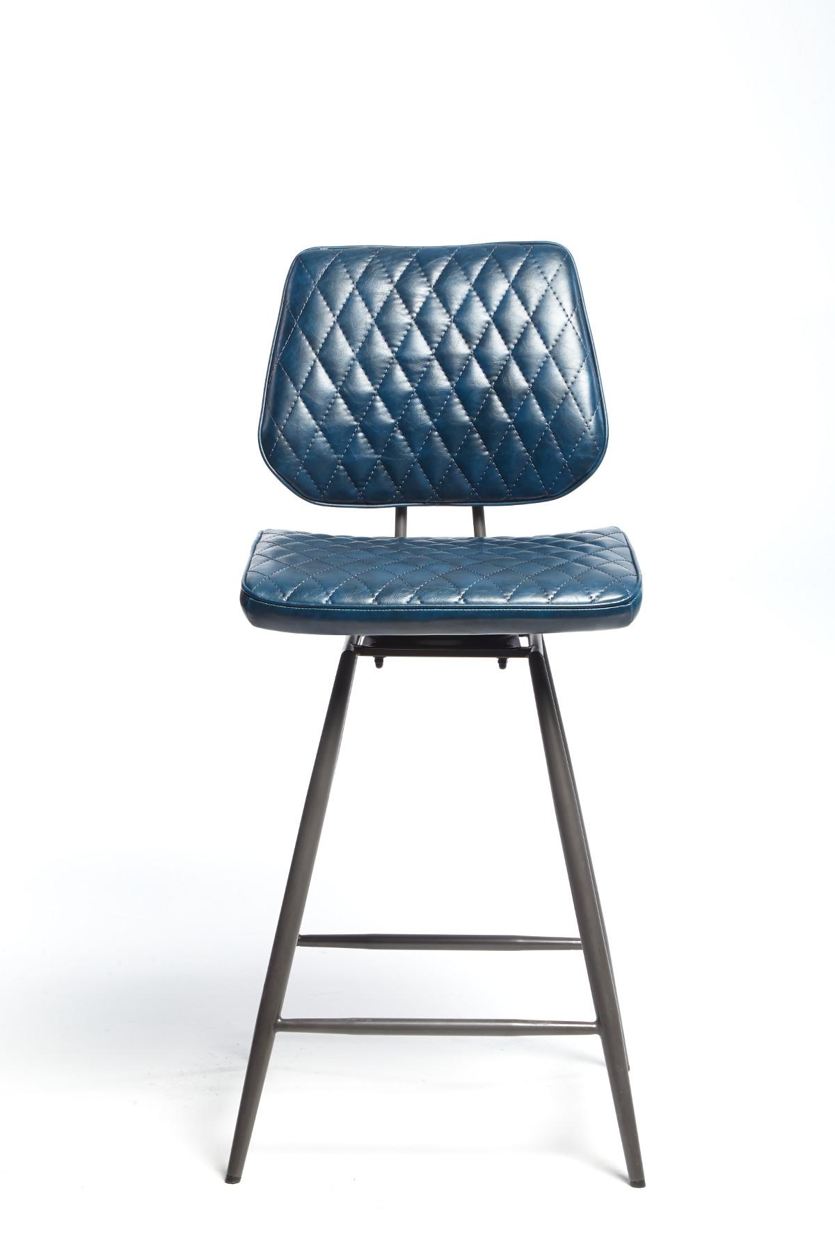 Dark Blue Isabella Bar Stool