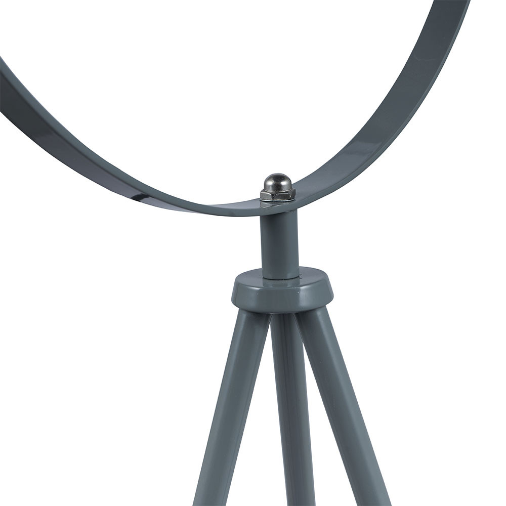 Sona Grey and Silver Tripod Floor Lamp