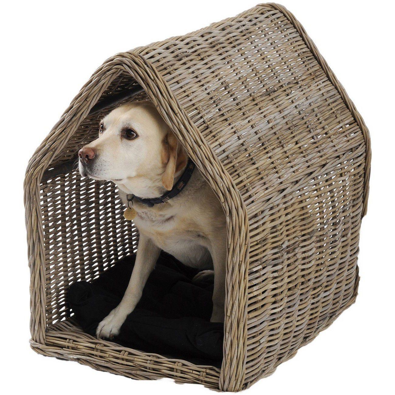 Toba Rattan Dog Kennel