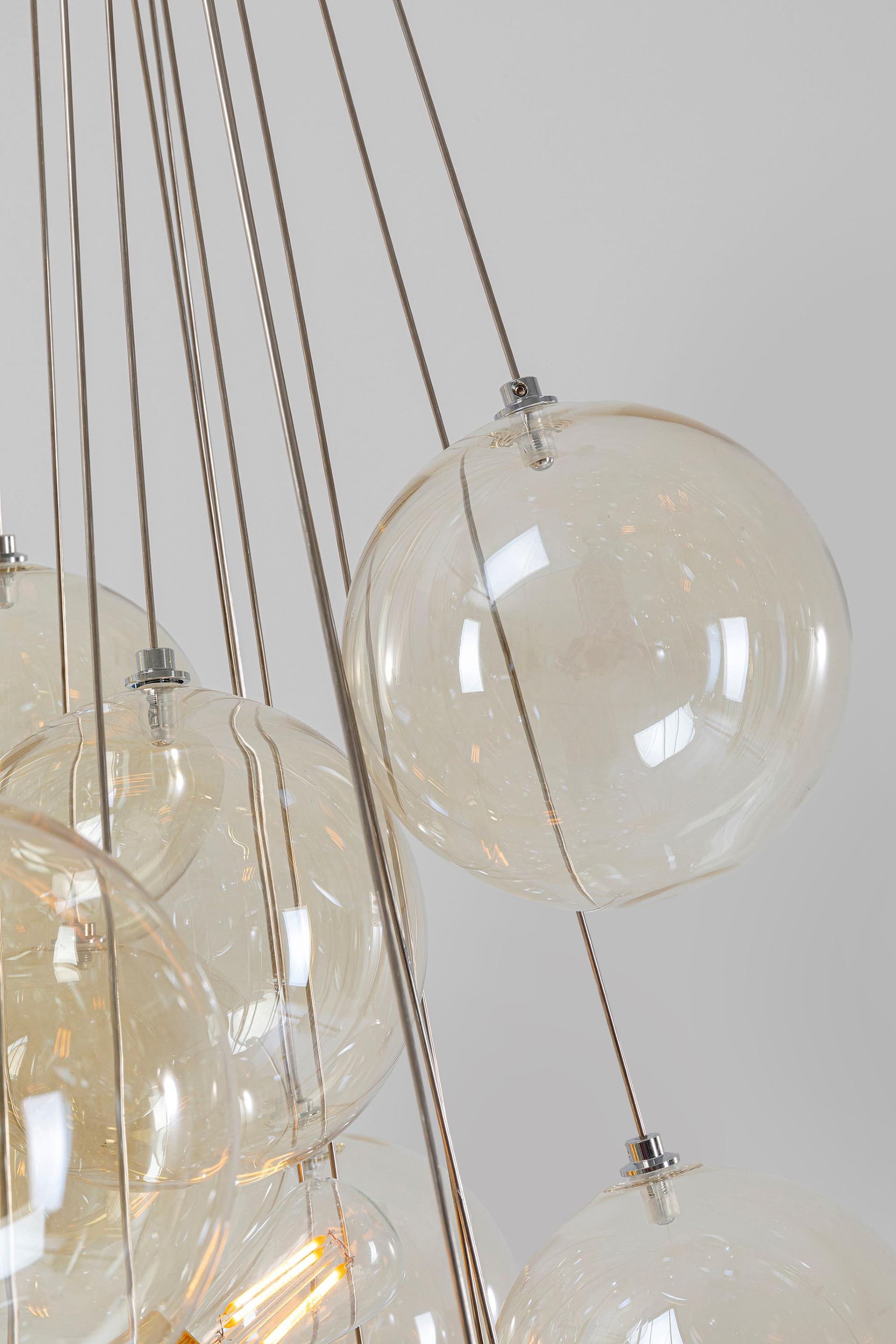 Amber Snowballs Pendant Lamp