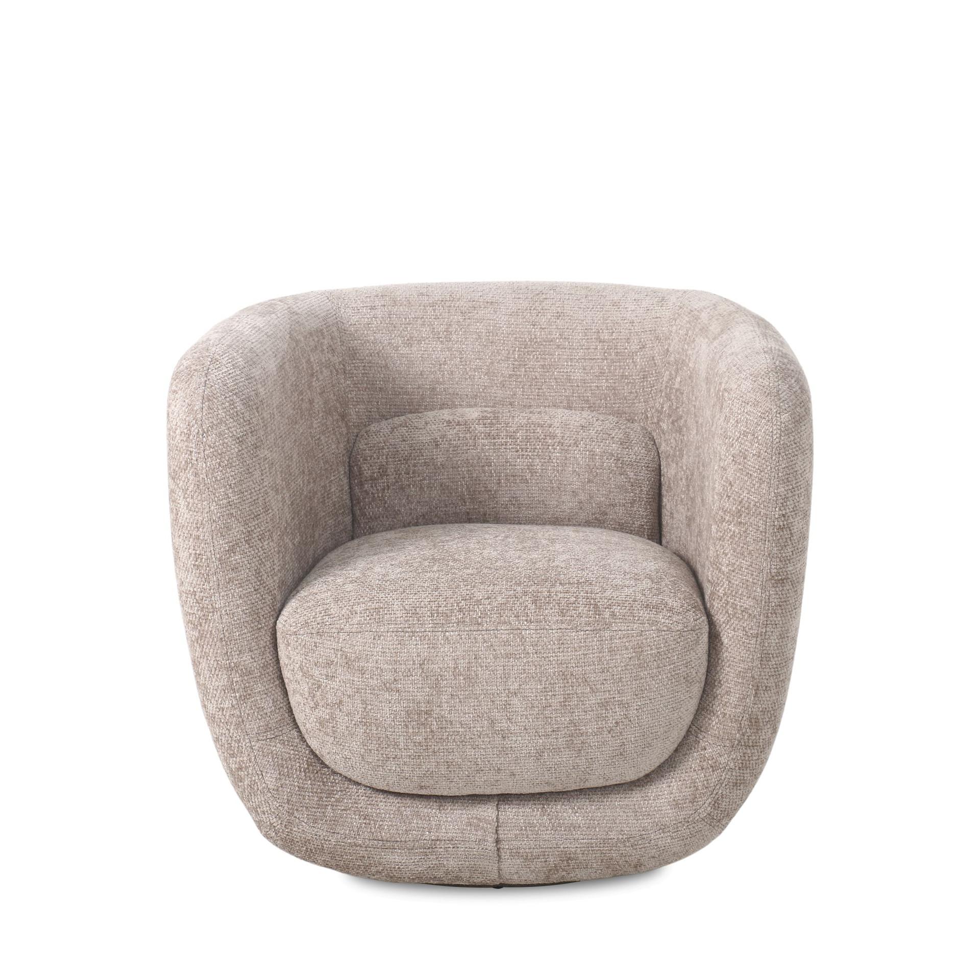 Arken Swivel Chair Beige