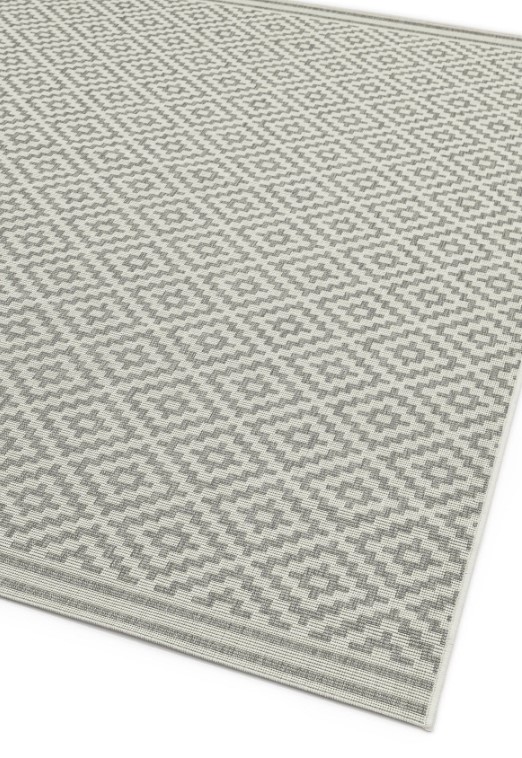 Patio Diamond Grey Outdoor Rug