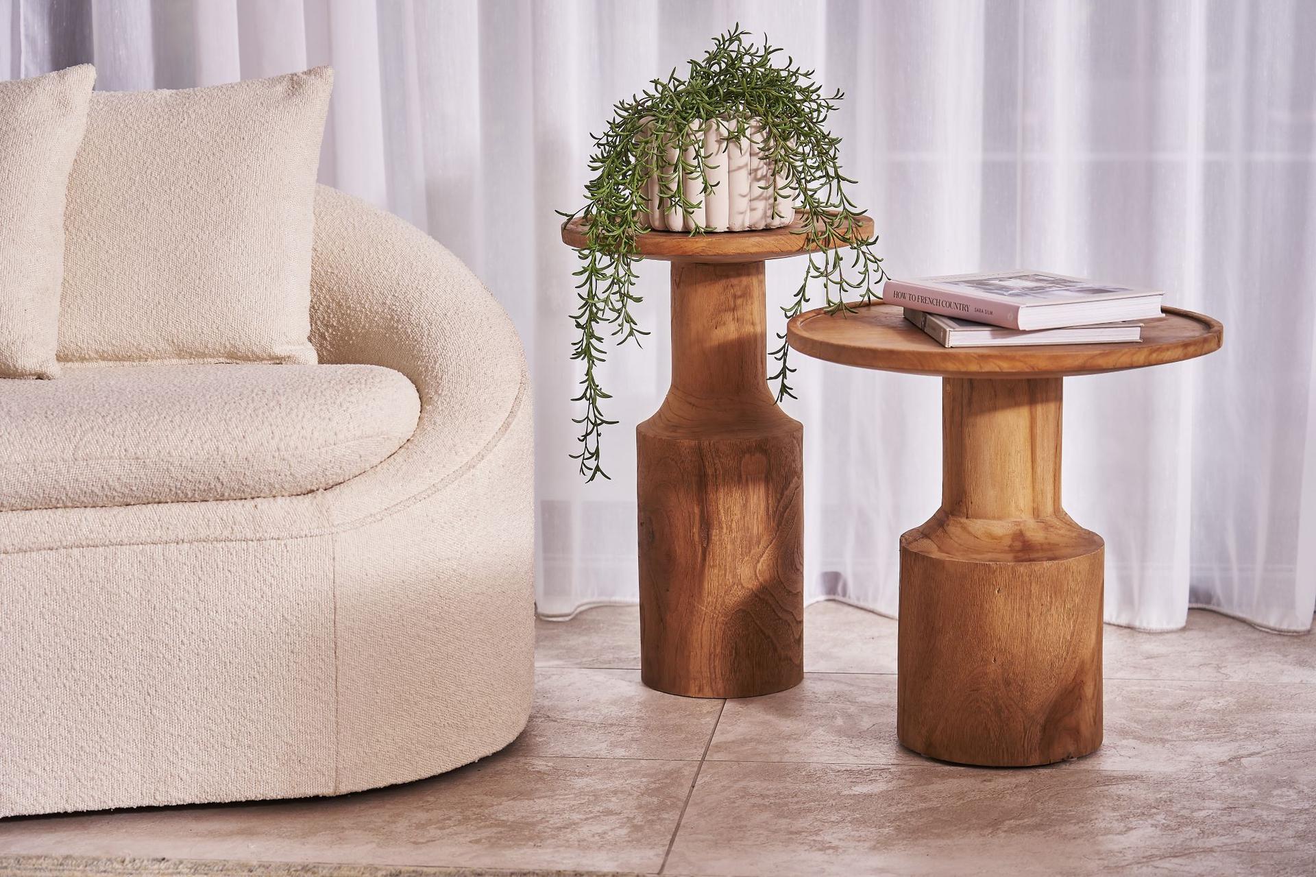 Carafe Low Side Table