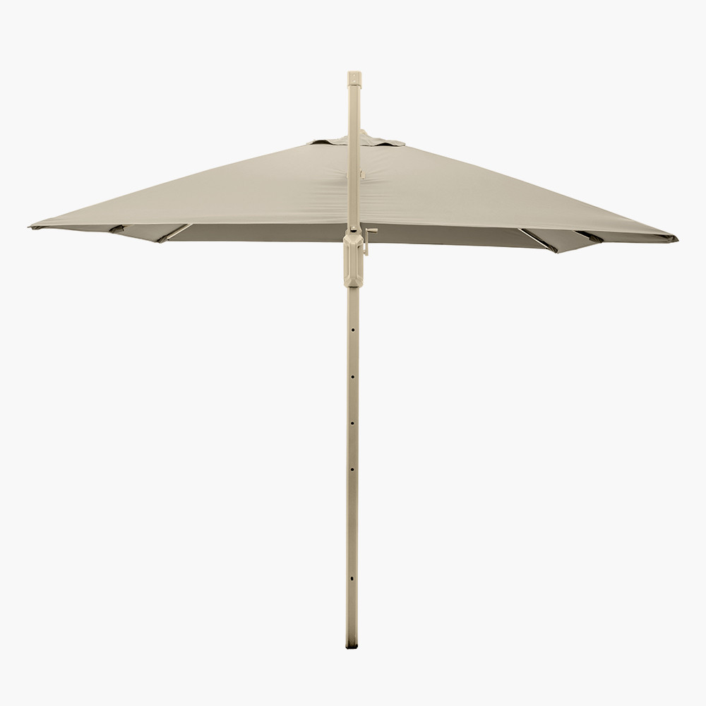 Champagne Glow Garden Parasol and Base