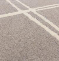 Albany Rug Silver Grid