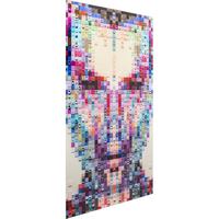 Pixel Face Glass Picture