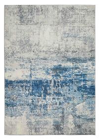 Concept Looms LUX07 Washable Rug Ivory Blue