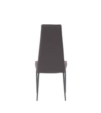 Mara Dining Chair Grey Ecopelle Mara Dining Chair Grey Ecopelle