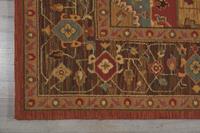 Living Treasures Rug LI01 Rust Living Treasures Rug LI01 Rust