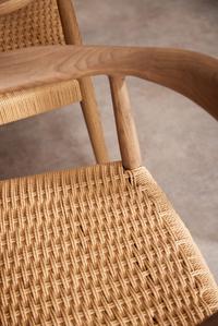 Hugo Chair with Natural Weave Rope Hugo Chair with Natural Weave Rope