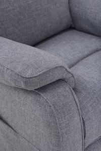 Boston Power Rise and Recline Armchair Grey