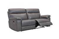 Lazzaro Power Recliner 3 Seater Sofa Rangers Charcoal Lazzaro Power Recliner 3 Seater Sofa Rangers Charcoal