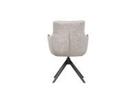 Norah Swivel Chair Dark Grey