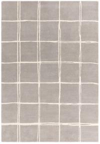 Albany Rug Silver Grid