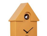 Modern Cuckoo Wall Clock - Ochre Yellow