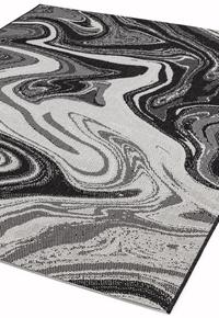EL Black Marble Rug EL Black Marble Rug