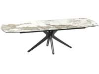 Vancouver Extending Dining Table Calcatta Marble