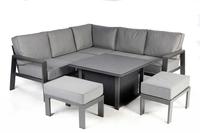 Costa Garden Corner Dining Set with Adjust Table