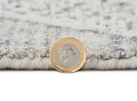 Concept Looms DU147 White/Light Blue Rug