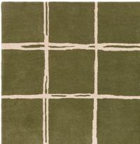 Albany Rug Grid Olive