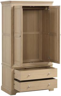 Rafferty 2 Drawer Double Wardrobe