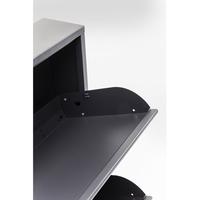 3 Drawer Anthracite Shoe Container
