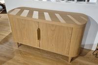 Ailbhe 2 Door Sideboard Brown - Clearance Cork