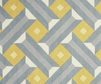 Reef Rug RF01 Motif Ochre Grey Reef Rug RF01 Motif Ochre Grey