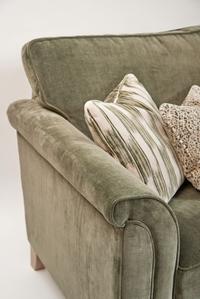 Elton Grand Sofa Sage Plain