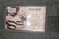 King Koil Natural Comfort 2000 Mattress 5ft (Mattress Only) - Clearance Cork