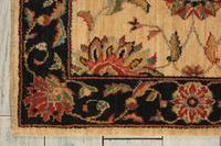 Living Treasures Rug LI04 Ivory/Black Living Treasures Rug LI04 Ivory/Black