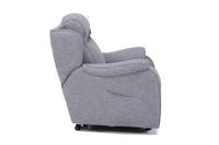 Boston Power Rise and Recline Armchair Grey