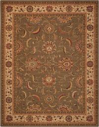 Living Treasures Rug LI04 Green Living Treasures Rug LI04 Green
