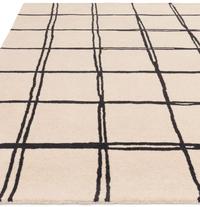 Albany Rug Grid Monochrome