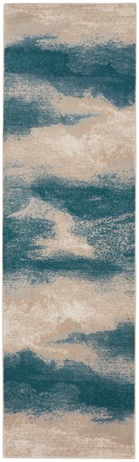 Maxell MAE06 Ivory Teal Rug Maxell MAE06 Ivory Teal Rug