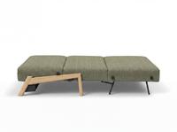 Selena 2 Seater Fabric Sofa Bed Olive Green