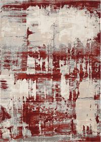 Maxell Rug MAE14 Ivory Red