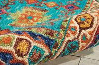 Vibrant VIB09 Teal Rug